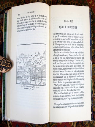 The Hobbit, or There and Back Again, 1955 UK 7th Impression in 7th Impression Dustjacket, with Custom Morocco Slipcase