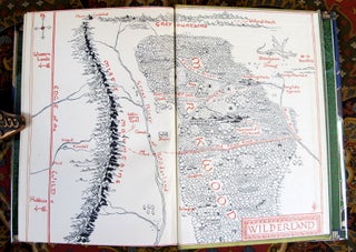 The Hobbit, or There and Back Again, 1955 UK 7th Impression in 7th Impression Dustjacket, with Custom Morocco Slipcase
