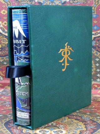The Hobbit, or There and Back Again, 1946 1st Edition in Custom Morocco Slipcase