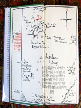 The Hobbit, or There and Back Again, 1946 1st Edition in Custom Morocco Slipcase