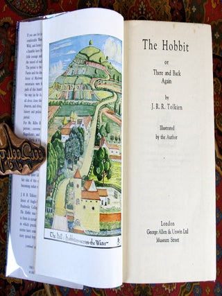 The Hobbit, or There and Back Again, 1946 1st Edition in Custom Morocco Slipcase