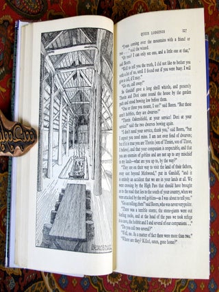 The Hobbit, or There and Back Again, 1946 1st Edition in Custom Morocco Slipcase