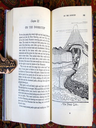 The Hobbit, or There and Back Again, 1946 1st Edition in Custom Morocco Slipcase