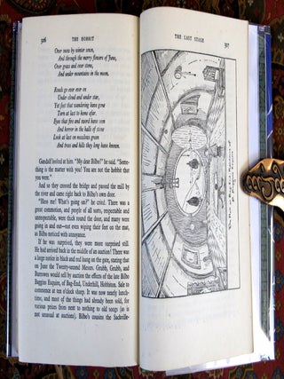 The Hobbit, or There and Back Again, 1946 1st Edition in Custom Morocco Slipcase