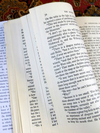 The Hobbit, or There and Back Again, 1946 1st Edition in Custom Morocco Slipcase