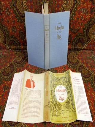 The Lord of the Rings, 1st US Edition, Early Printngs with Dustjackets, Variant Cloth, and Custom Leather Slipcase.
