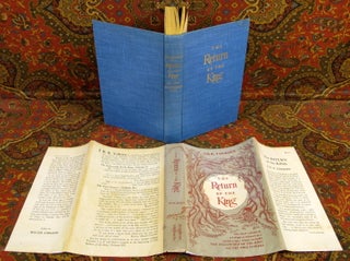 The Lord of the Rings, 1st US Edition, Early Printngs with Dustjackets, Variant Cloth, and Custom Leather Slipcase.