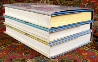 The Lord of the Rings, 1st US Edition, Early Printngs with Dustjackets, Variant Cloth, and Custom Leather Slipcase.