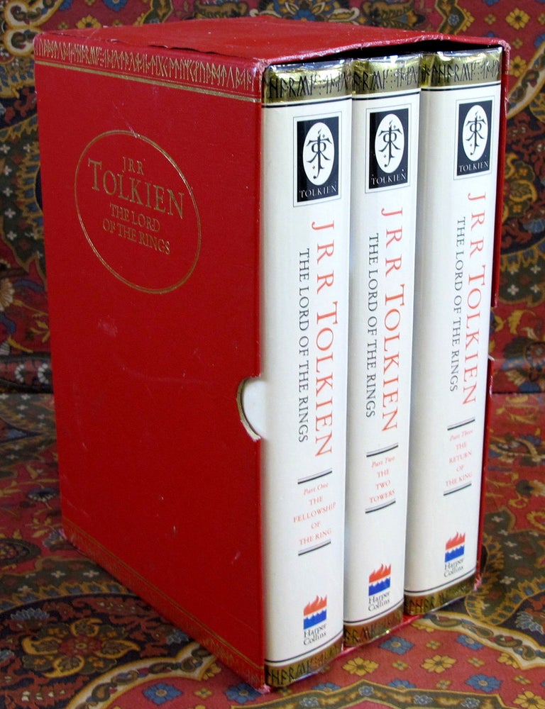 Item #2823 The Lord of the Rings, 1991 UK Centenary Edition Three Volume Set, with Original...