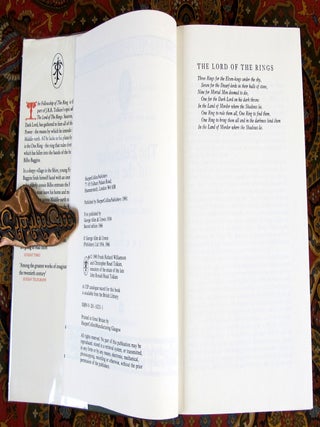 The Lord of the Rings, 1991 UK Centenary Edition Three Volume Set, with Original Publishers Slipcase