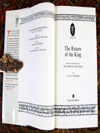The Lord of the Rings, 1991 UK Centenary Edition Three Volume Set, with Original Publishers Slipcase