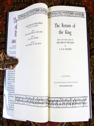 The Lord of the Rings, 2nd US Edition in Original Publishers Slipcase, with Dustjackets