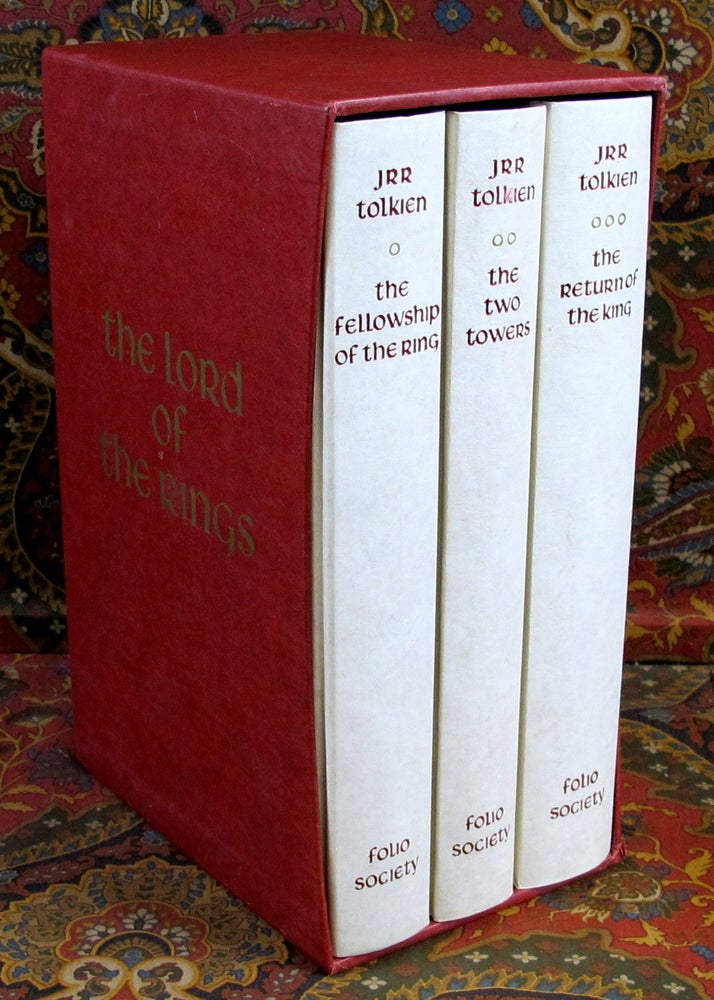 Item #2826 The Lord of the Rings, 1990 2nd Style Folio Society Set in their Publishers Slipcase....