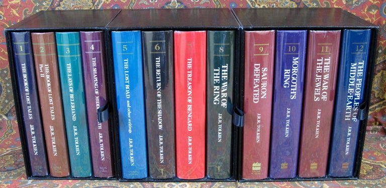 Item #2828 The History of Middle Earth, UK 1st Edition, Volumes 1 - 12, All 1st Impressions in...