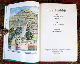 The Hobbit, or There and Back Again, 1963 14th Impression in Dustjacket, with Custom Leather Slipcase