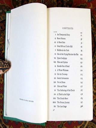 The Hobbit, or There and Back Again, 1963 14th Impression in Dustjacket, with Custom Leather Slipcase