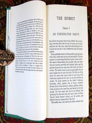 The Hobbit, or There and Back Again, 1963 14th Impression in Dustjacket, with Custom Leather Slipcase