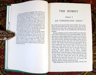 The Hobbit, or There and Back Again, 1963 14th Impression in Dustjacket, with Custom Leather Slipcase