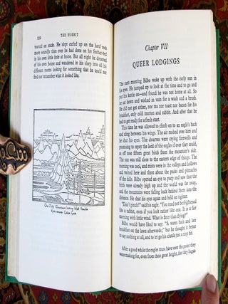 The Hobbit, or There and Back Again, 1963 14th Impression in Dustjacket, with Custom Leather Slipcase