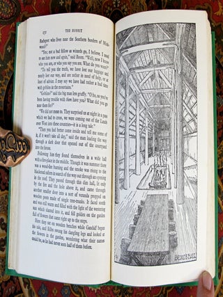 The Hobbit, or There and Back Again, 1963 14th Impression in Dustjacket, with Custom Leather Slipcase