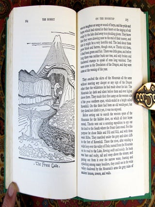 The Hobbit, or There and Back Again, 1963 14th Impression in Dustjacket, with Custom Leather Slipcase