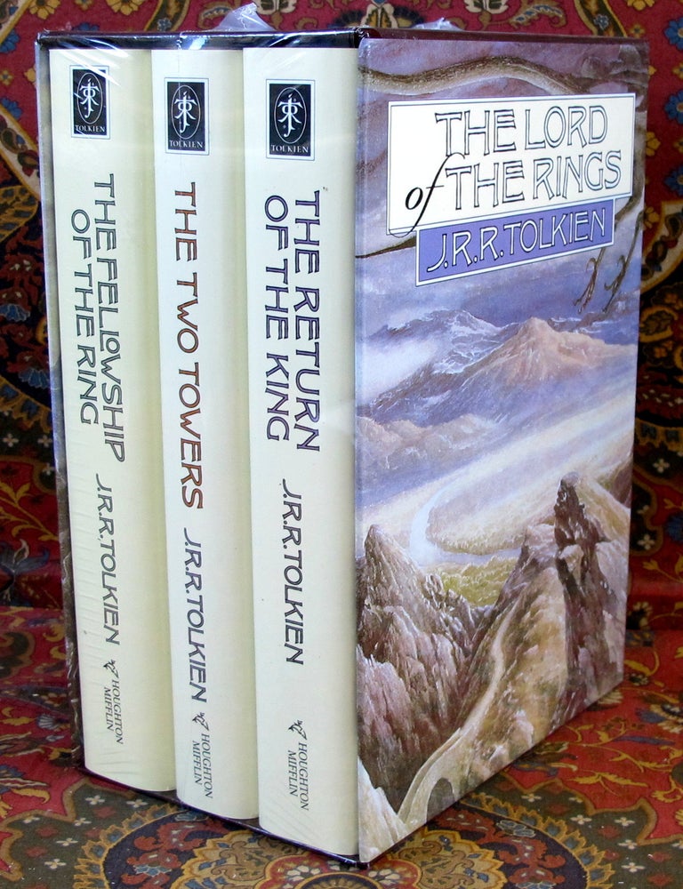 Item #2830 The Lord of the Rings, As New in Shrinkwrap, Original Publishers Slipcase. J. R R....