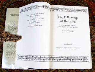 The Lord of the Rings, 2nd US Edition in Original Publishers Slipcase, First Thus