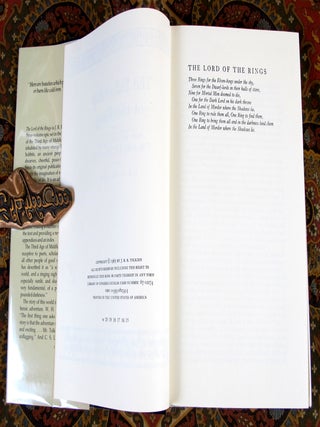 The Lord of the Rings, 2nd US Edition in Original Publishers Slipcase, First Thus