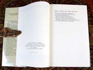 The Lord of the Rings, 2nd US Edition in Original Publishers Slipcase, First Thus