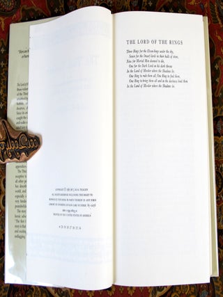 The Lord of the Rings, 2nd US Edition in Original Publishers Slipcase, First Thus