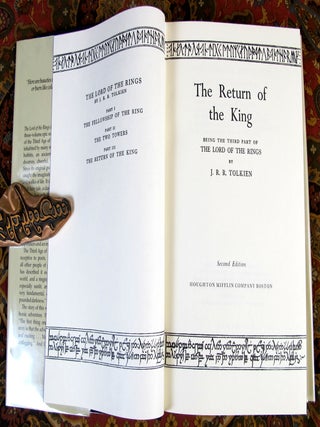 The Lord of the Rings, 2nd US Edition in Original Publishers Slipcase, First Thus