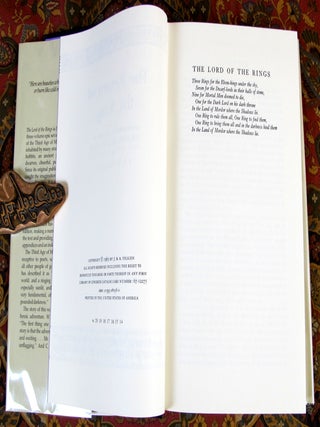 The Lord of the Rings, 2nd US Edition in Original Publishers Slipcase, First Thus
