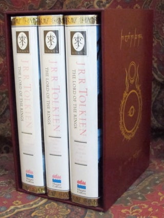 Custom Leather Slipcase for The Lord of the Rings, UK and US 1st or 2nd Editons,