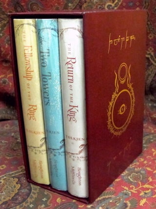Custom Leather Slipcase for The Lord of the Rings, UK and US 1st or 2nd Editons,