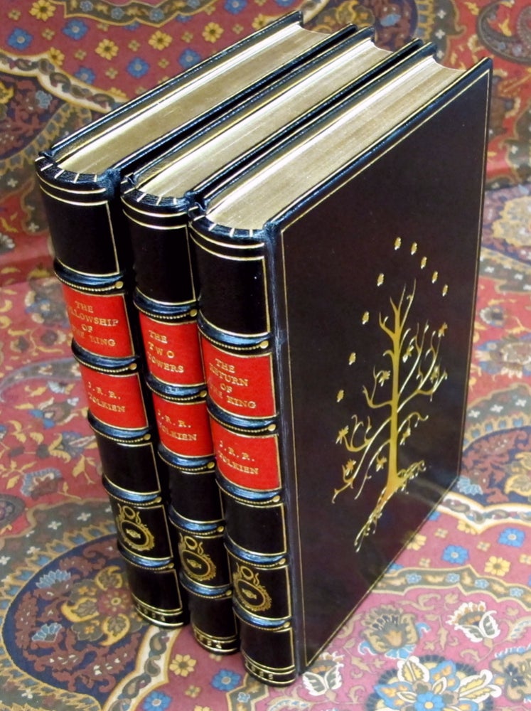 Item #2515 The Lord of the Rings, 1st UK Edition, 1st Impression Set in Custom Fine Bindings. J....