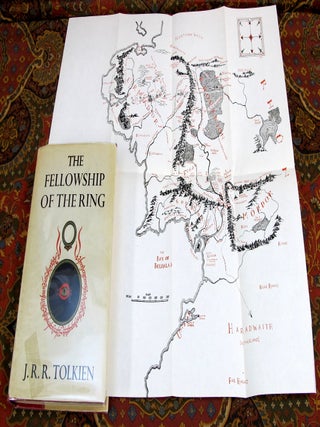 The Lord of the Rings, UK 1st Edition Later Impressions in Custom Red Leather Slipcase
