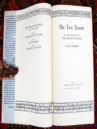 The Lord of the Rings, UK 1st Edition Later Impressions in Custom Red Leather Slipcase