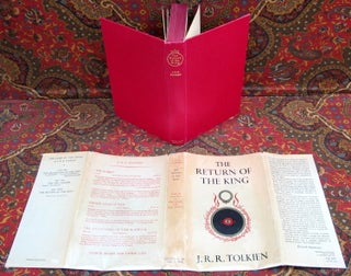 The Lord of the Rings, UK 1st Edition Later Impressions in Custom Red Leather Slipcase