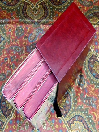 The Lord of the Rings, UK 1st Edition Later Impressions in Custom Red Leather Slipcase