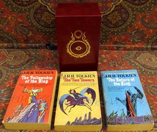 The Lord of the Rings, Ace Pirated Edition from 1965, in Custom Leather Slipcase