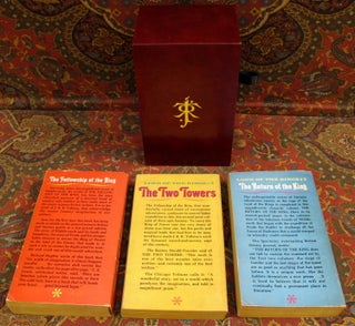 The Lord of the Rings, Ace Pirated Edition from 1965, in Custom Leather Slipcase