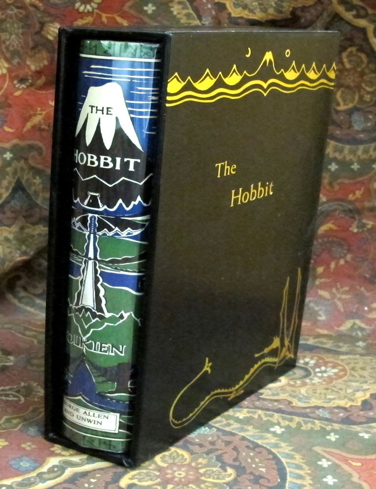 Item #854 Custom Slipcase for The Hobbit, UK and US 1st or 2nd Editions. J. R R. Tolkien